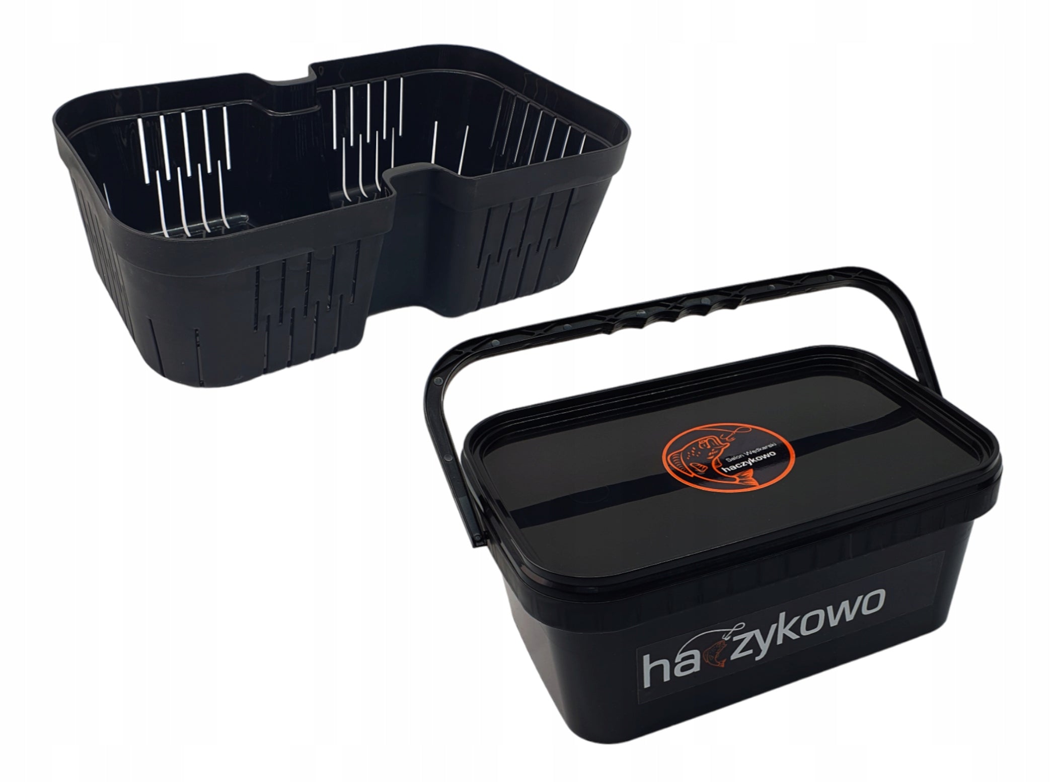 Set for draining, soaking pellets- Strainer + Hook bucket 2L