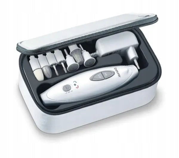 Set for fingernail and foot care Beurer MP41 7 caps Case Medical device no