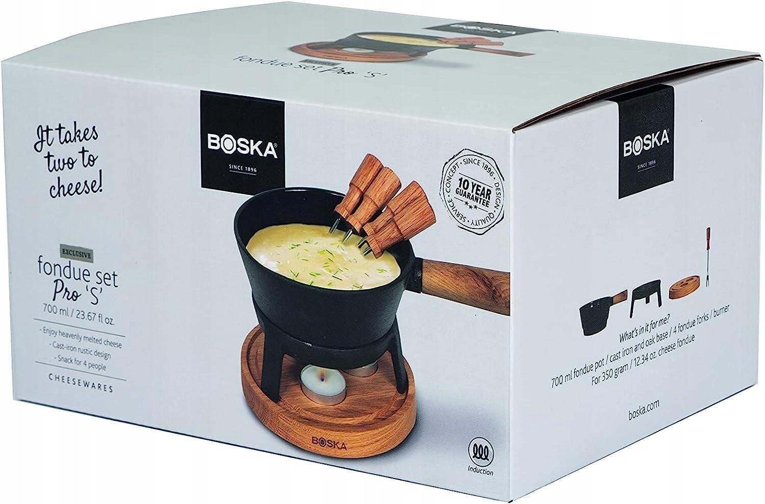 Set for fondue BOSKA PRO S Black 0.7L Brand Boska
