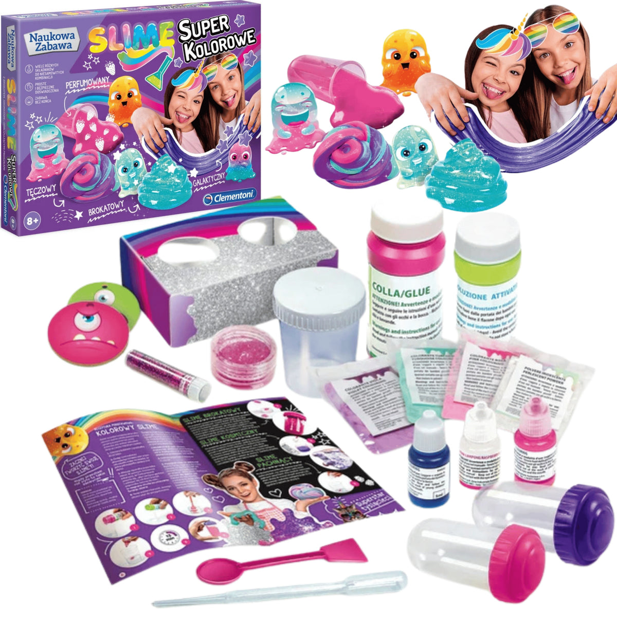 Set for making slime CREATIVE GIFT FOR GIRLS 8-9-10-11 years old+ Packaging status original