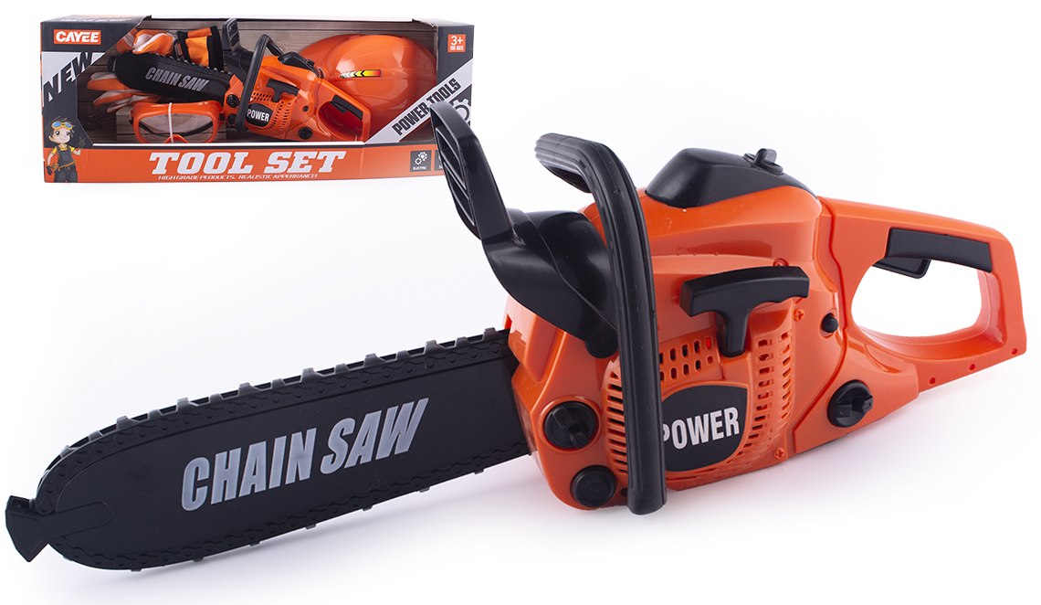 Set for small DIYer Saw Helmet Glasses