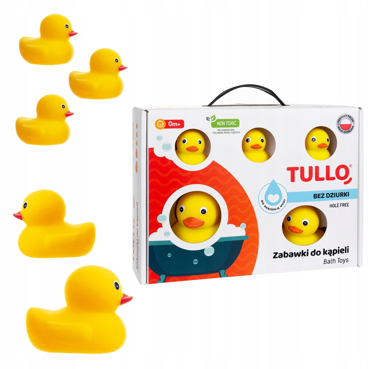 Set for toddler Rubber Bath Ducks
