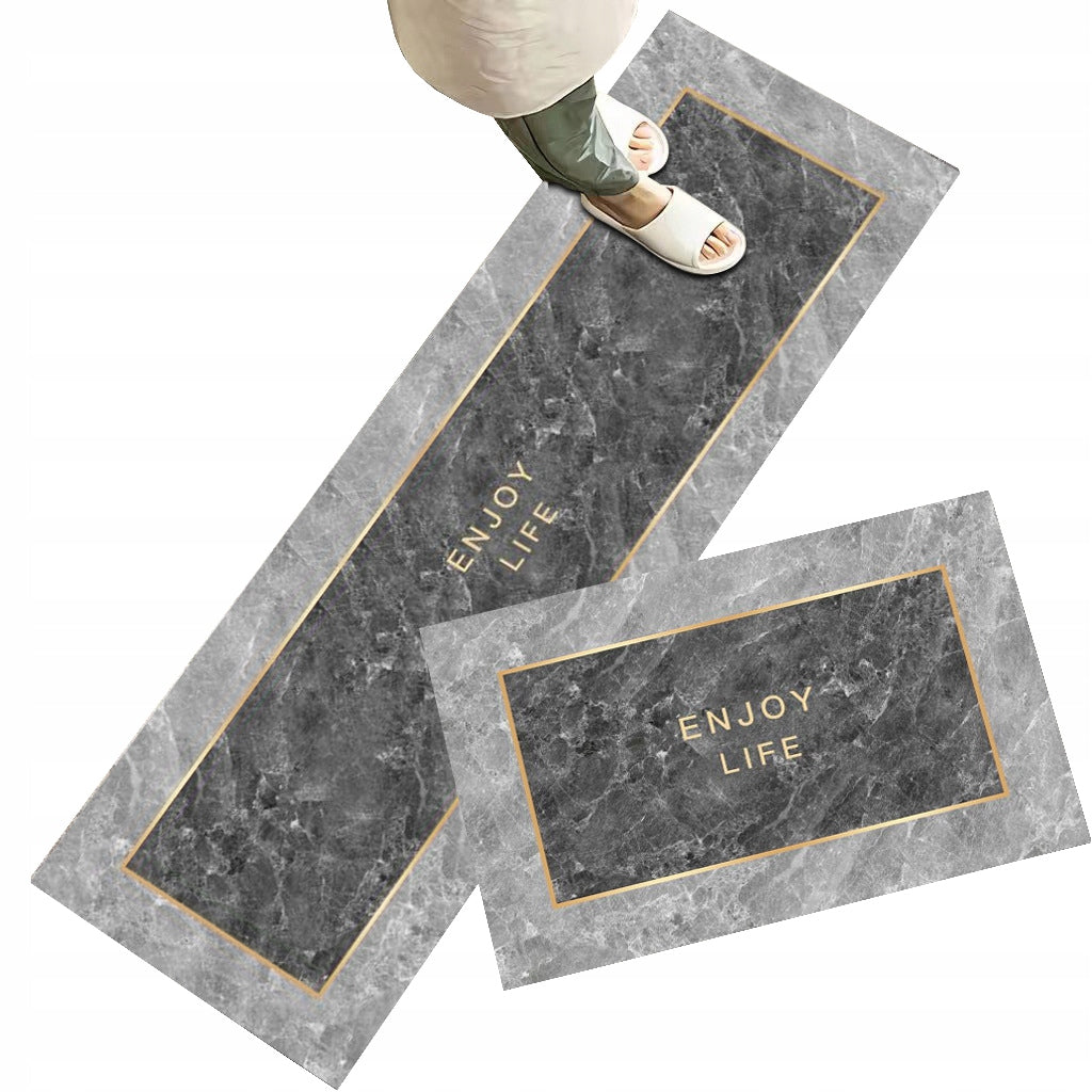 Set of 2 Bathroom Rugs Kitchen Mats 40*60cm 40*120cm
