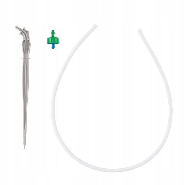 Set of 20 Stick Emitter with dripper PCND 2L, PE hose 50cm Packaging status original