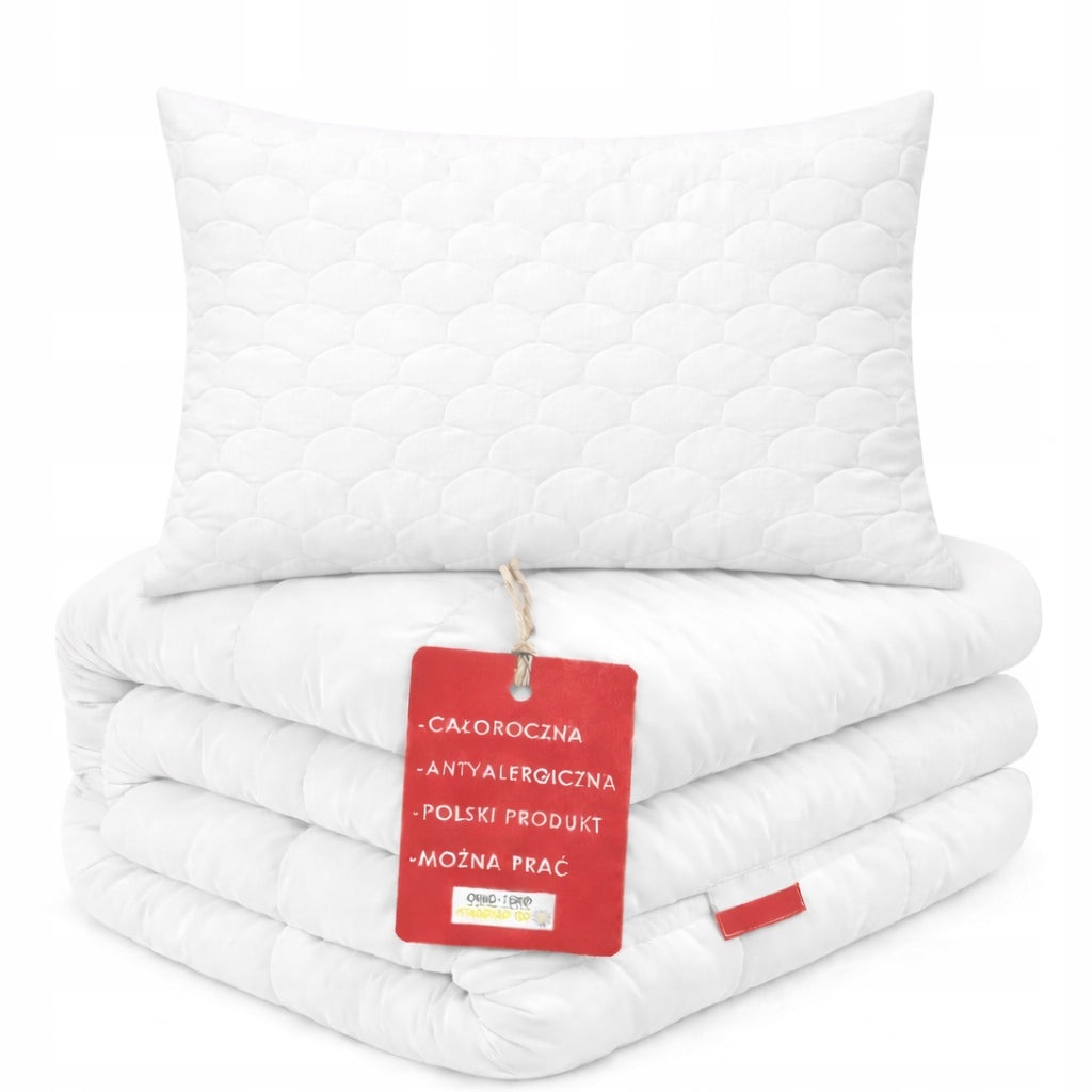 Set of 2in1 All-season quilt 160x200 + pillow 70x80 ANTI-ALLERGIC PL