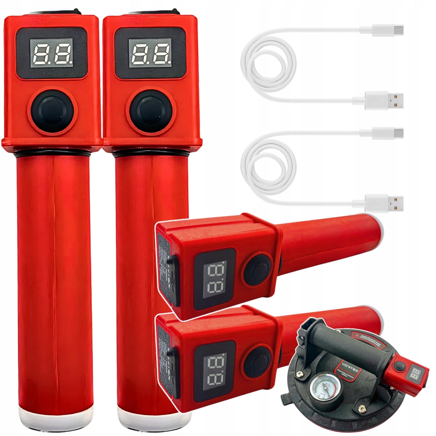 Set of 2x Electric pump VORTEX VX3090 for suction cups precision pump