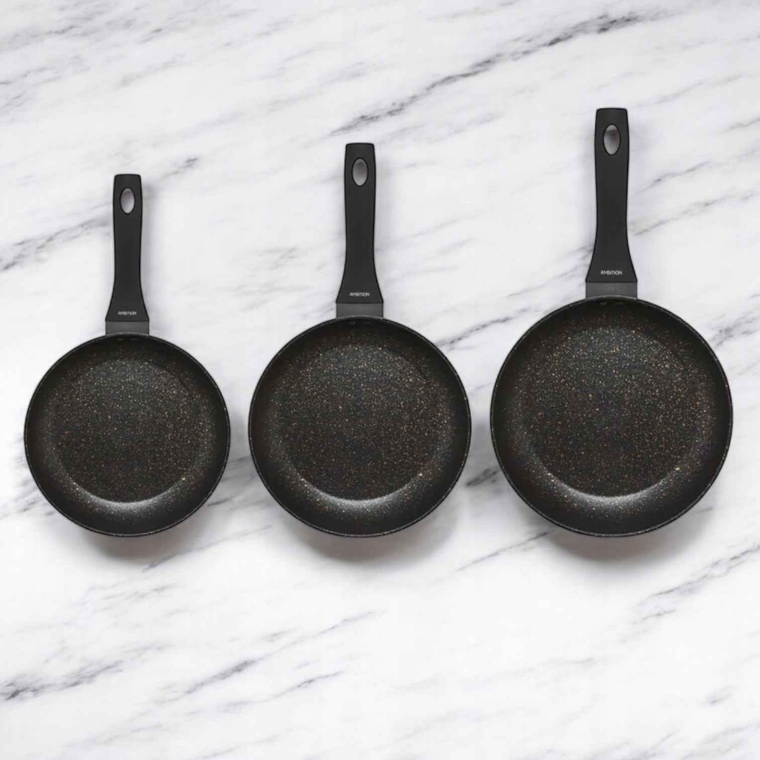 Set of 3 pans Ambition Altro 20/22/26