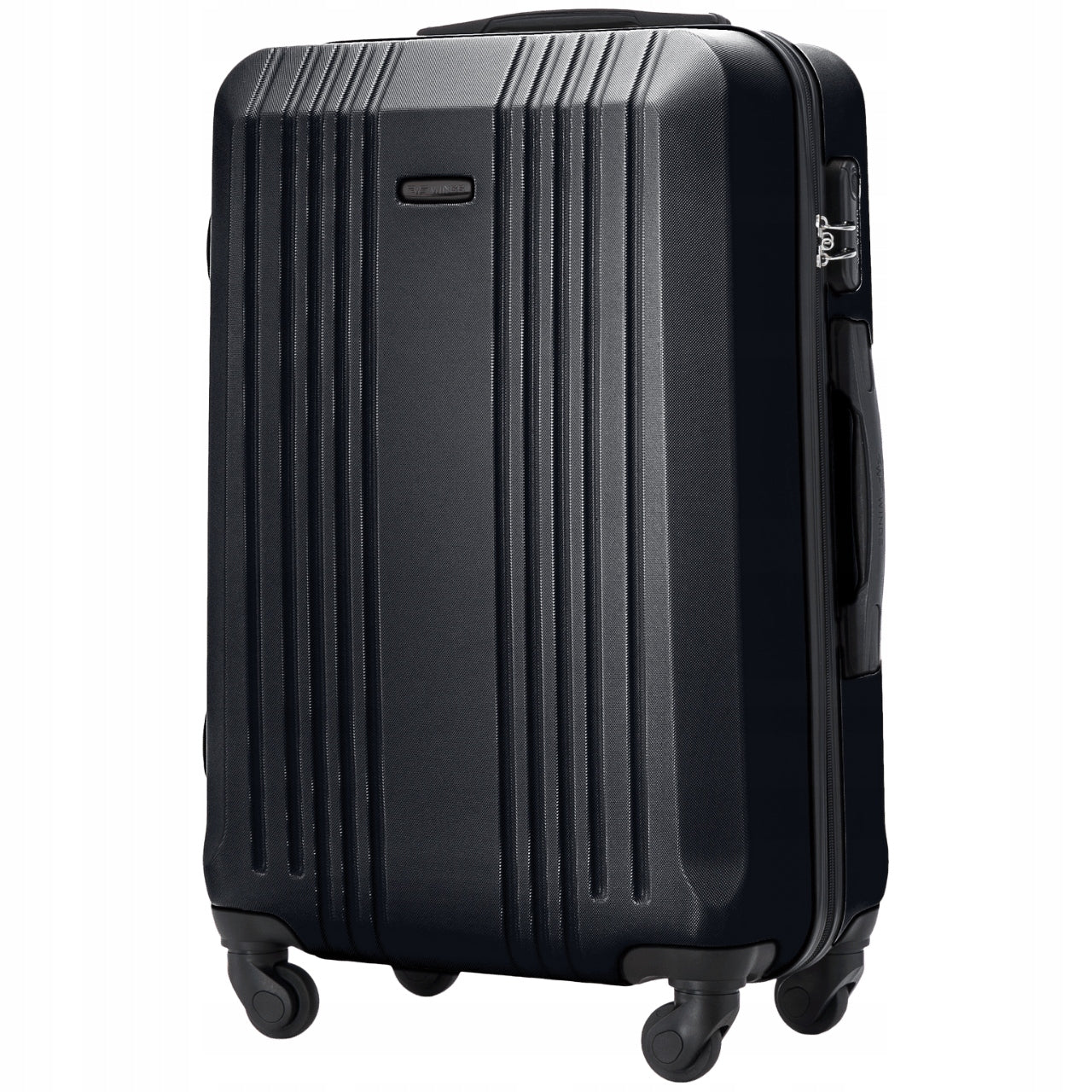 Set of 3 travel suitcases WINGS on 4 wheels Set of spacious luggage Packaging status original