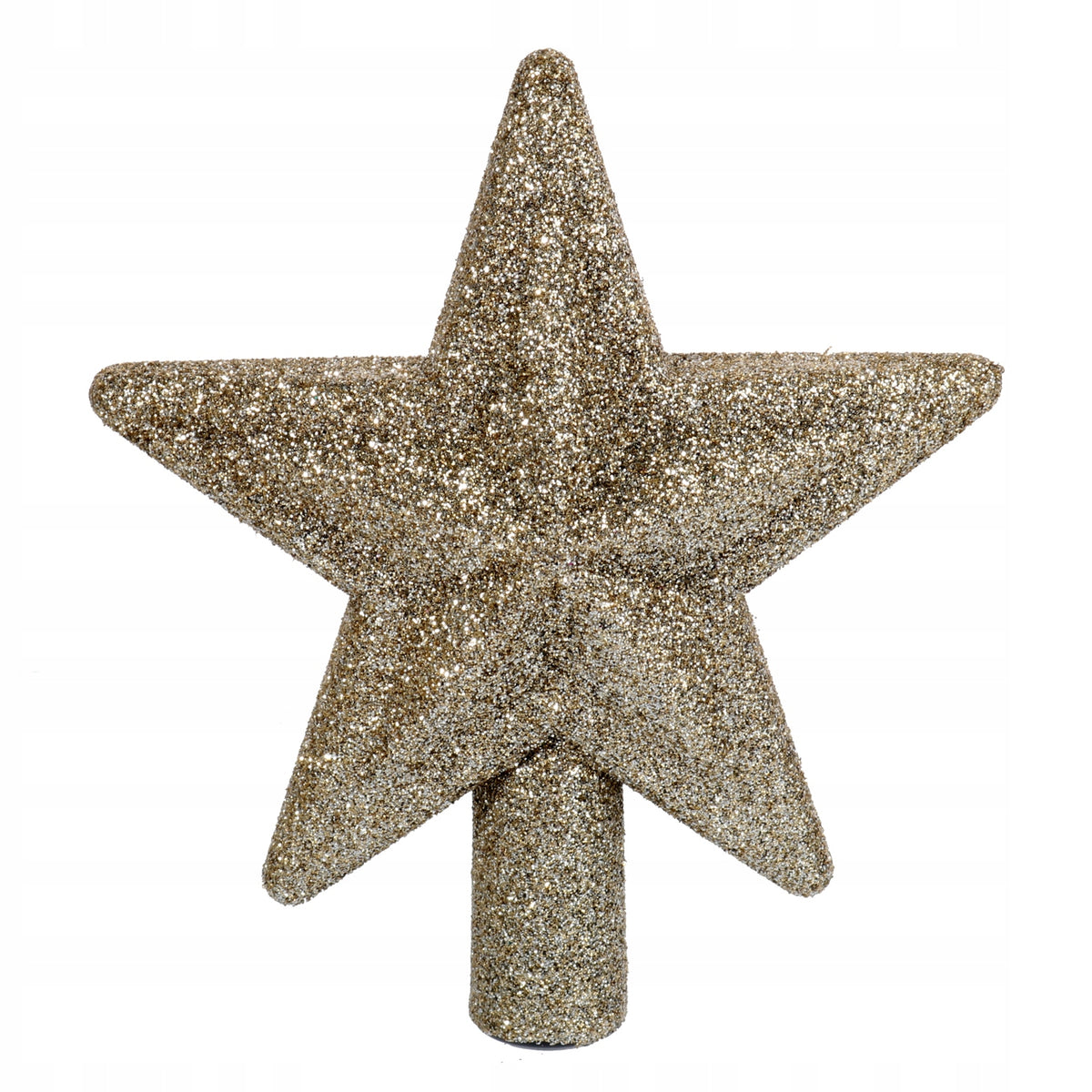 Set of 30 baubles with the tip of the star gold Packaging status original