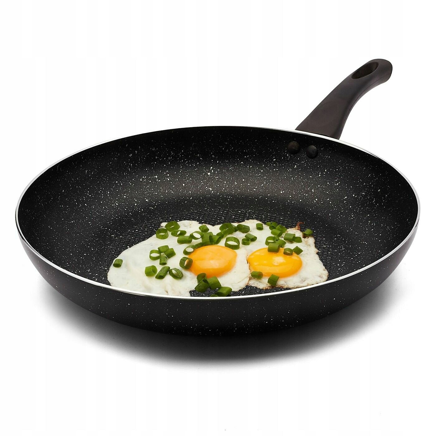 Set of 3x PAN non-stick INDUCTION Gas Tadar Marmara Black 20/24/28 cm Brand Tadar