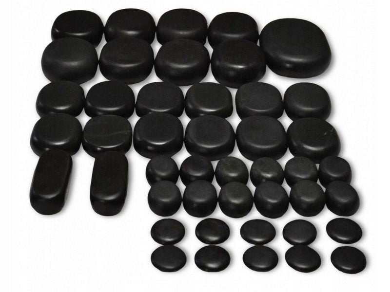 Set of 45 basalt massage stones Brand Juventas