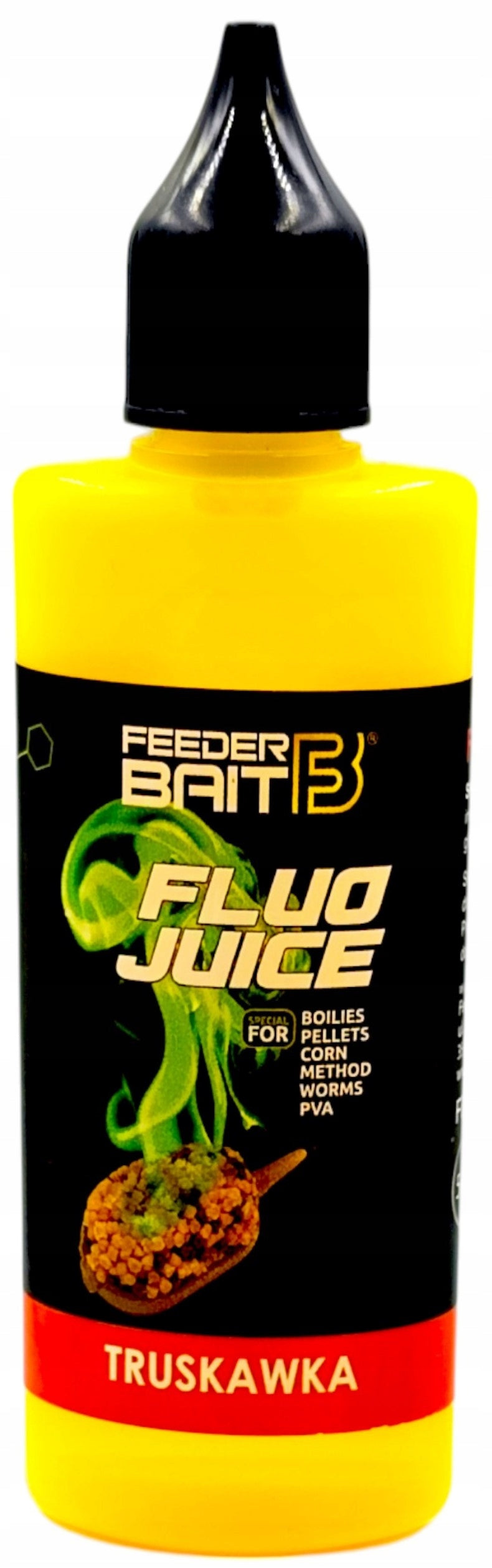 Set of 4x FLUO JUICE Feeder Bait DIP BOOSTER Method Feeder Manufacturer code Zestaw 4x Fluo Juice