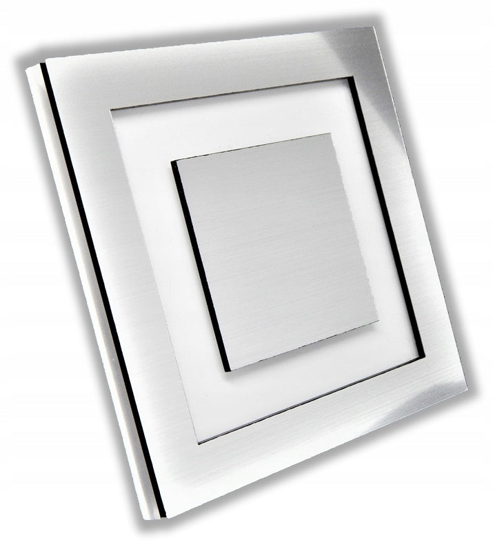 Set of 4x Lamp + 2x Motion Sensor 230V fi60 Silver 3000K 4000K 6000K Manufacturer code ZESTAW 4x Oprawa schodowa +2x czujnik ruchu