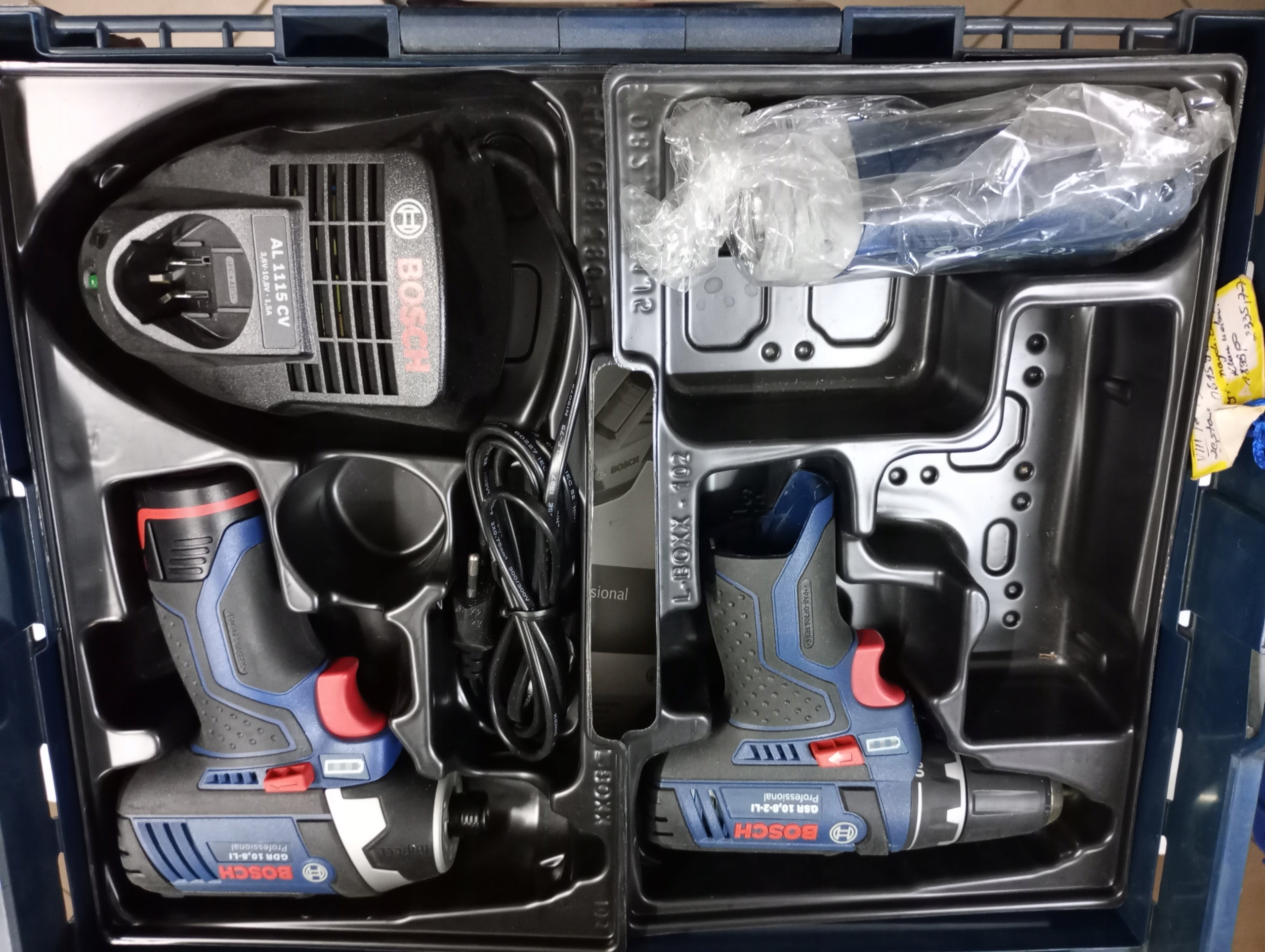 Set of 5 battery tools L-BOXX Bosch 10,8 V-LI