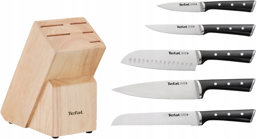 Set of 5 knives TEFAL Ice Force + block K232S574 Brand Tefal