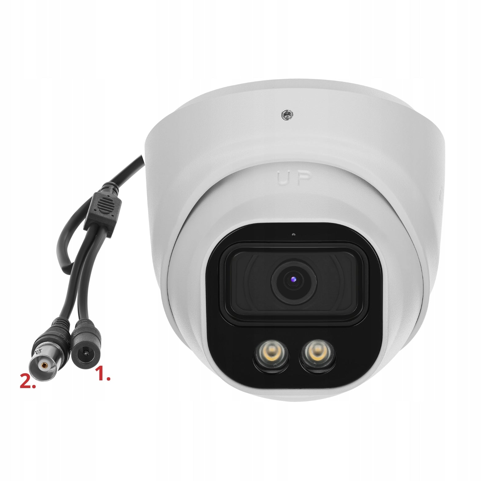 Set of 6 cameras 5mpx analog cameras for monitoring with 1TB DUAL DVS disk Manufacturer code DVS-XVR0801-N5+6xDVS-HA5028ND-IRL+1TB