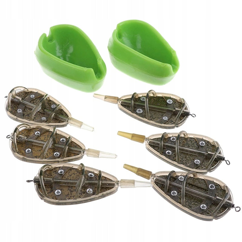 Set of 6x Method Basket +2x Form Method Feeder