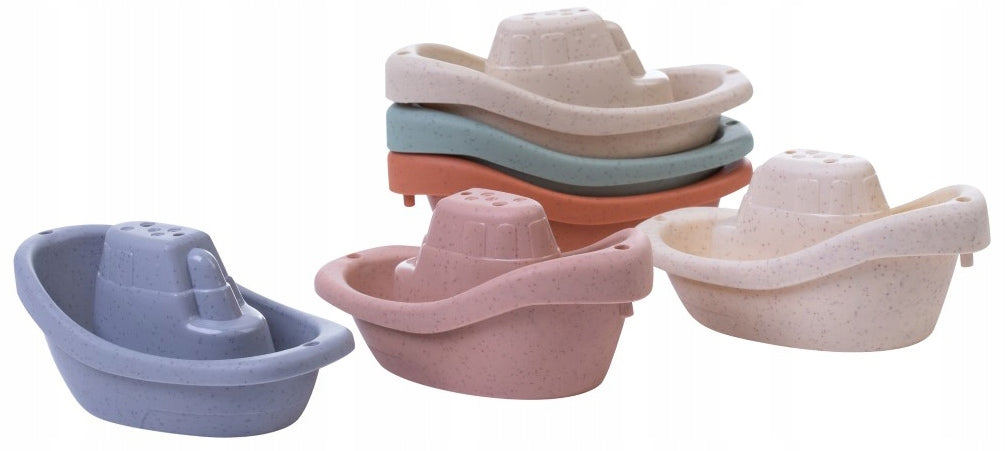 Set of Bocioland Ships for pastel bath 6 pcs.