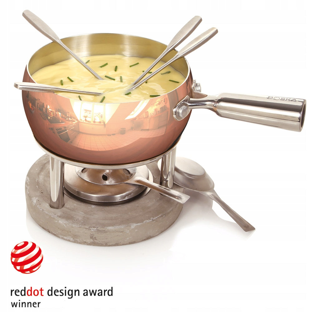 Set of Boska for Fondue Copper copper, capacity 1L Brand Boska