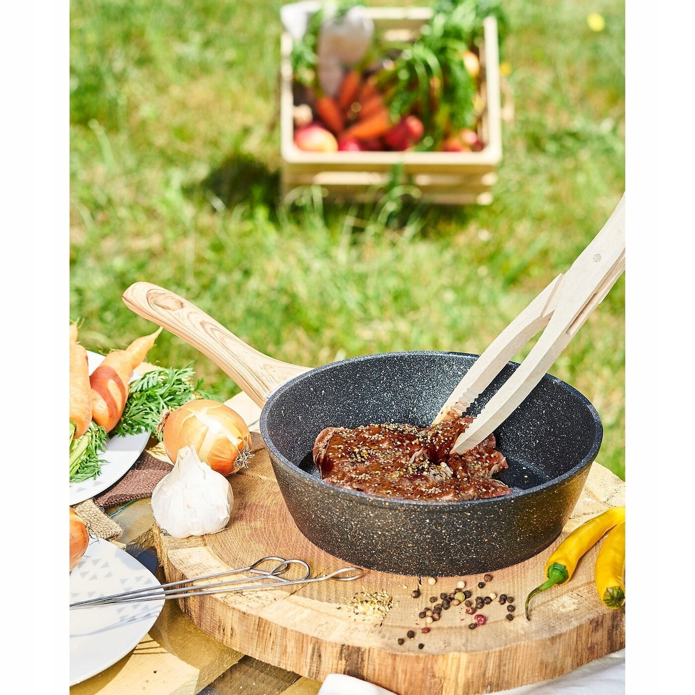 Set of DEEP Granite PANS Konighoffer Pescado 20/24/28 cm Brand Konighoffer