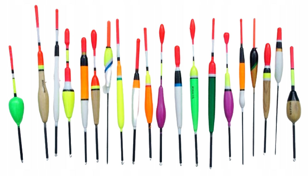 Set of Floats 20 pcs + Tube Universal Fishing Set Packaging status original