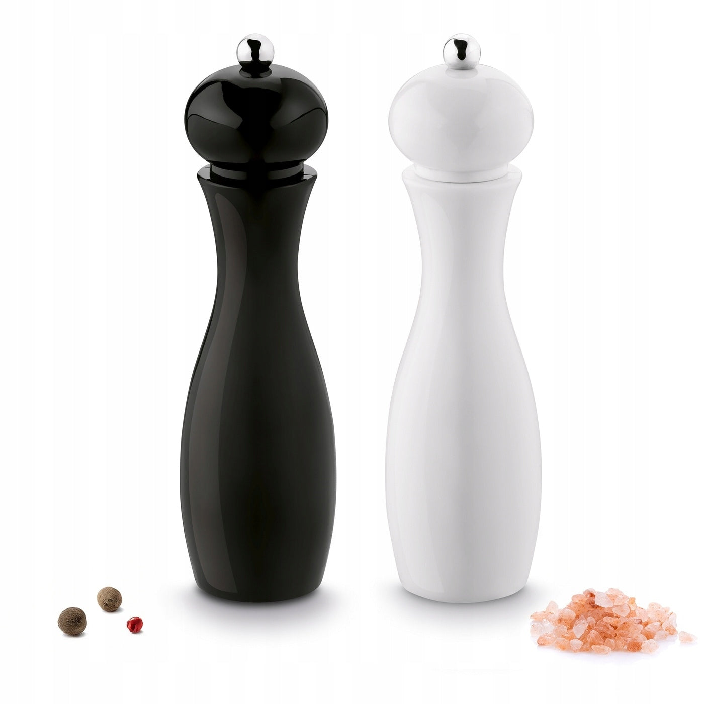 Set of Hand Grinders for SALT and PEPPER White Black Tadar Cayenne