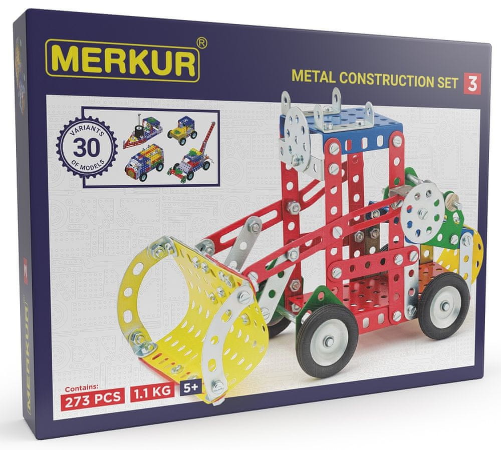 Set of Merkur 3 30 models 307 pieces