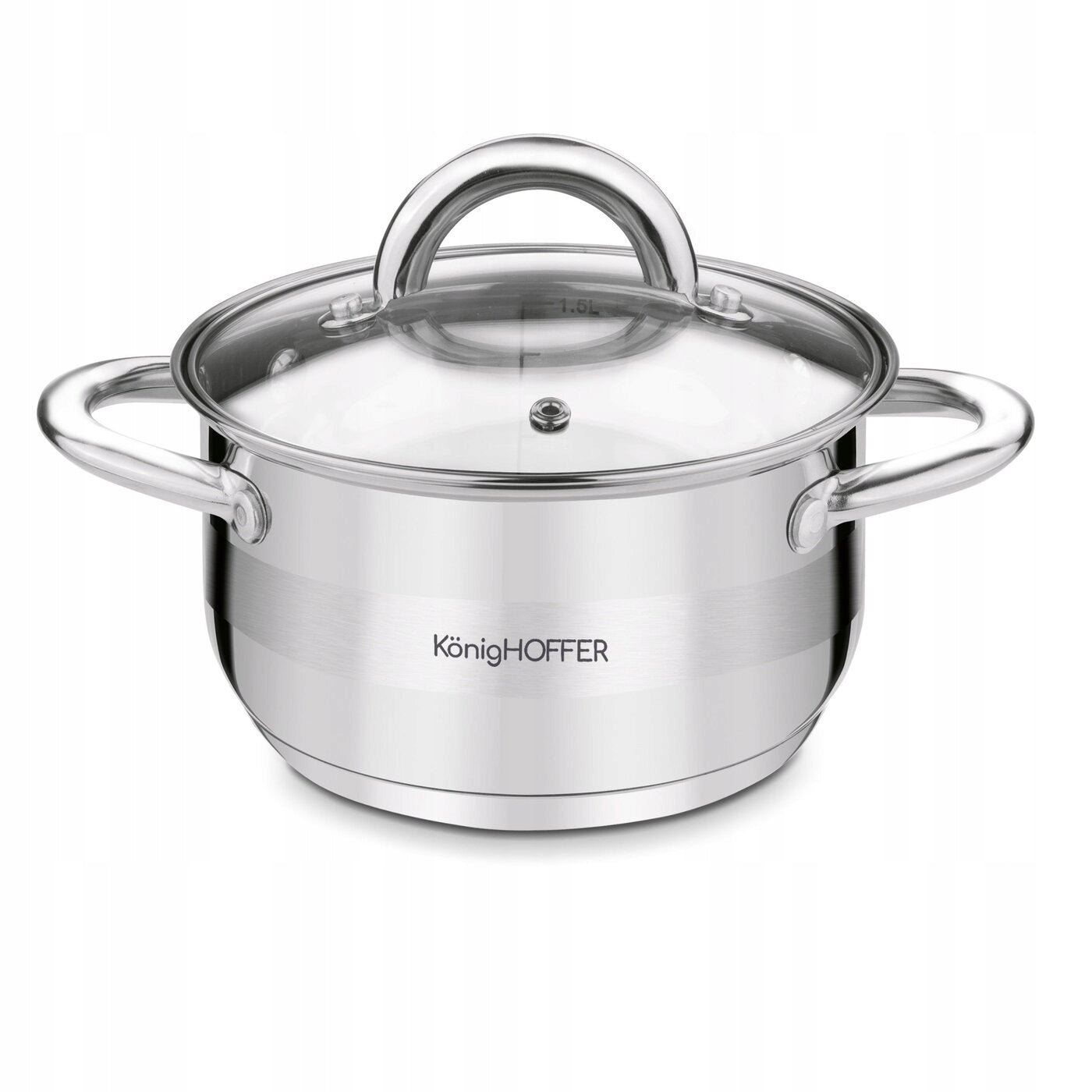 Set of POTS Rondel Pan LID INDUCTION Gas Konighoffer Faro 12 el Brand Konighoffer