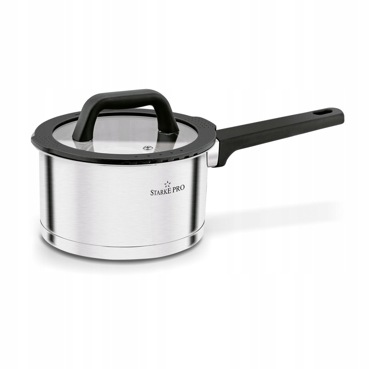 Set of POTS with Lids INDUCTION Gas Set Starke Pro Rigor 10 el Coating type ceramic