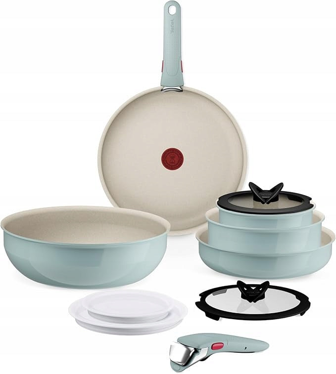 Set of Pots Tefal Ingenio Serenity 11el Detachable Handle Induction