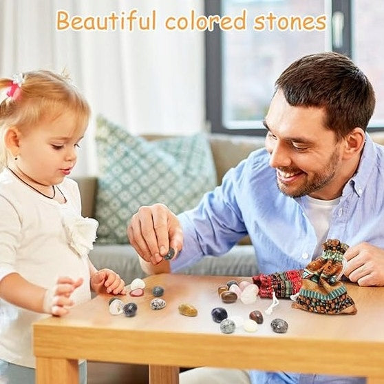 Set of Real Minerals Stones Crystals in Bag Geology Diamonds Manufacturer code 860005906406