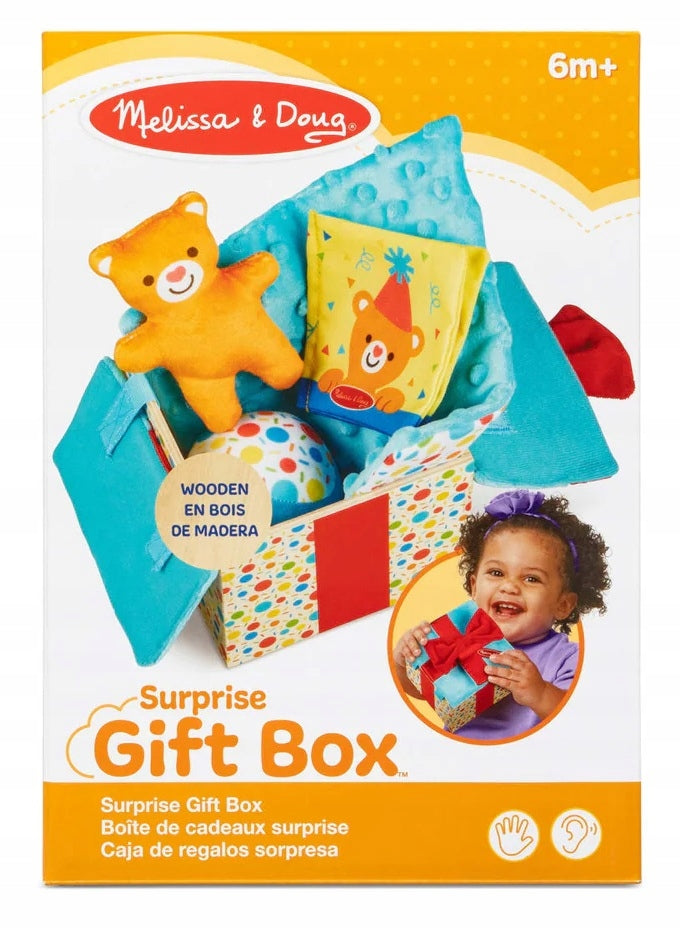 Set of Sensory Toys in Wooden Box Melissa&Doug Brand Melissa & Doug