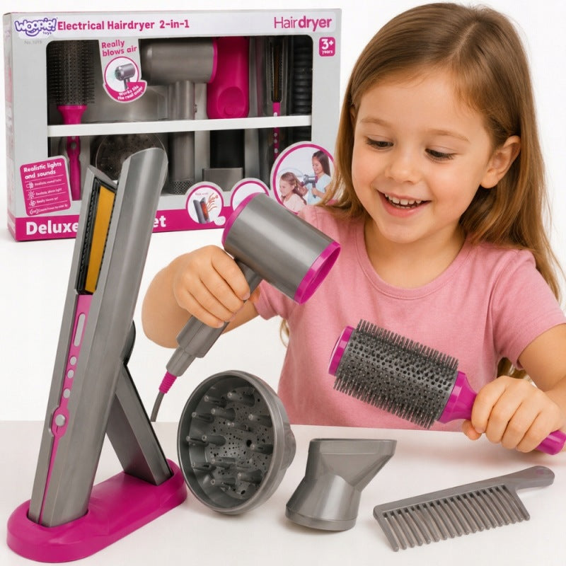 Set of Small Hairdresser Dryer Straightener Accessories WOOPIE