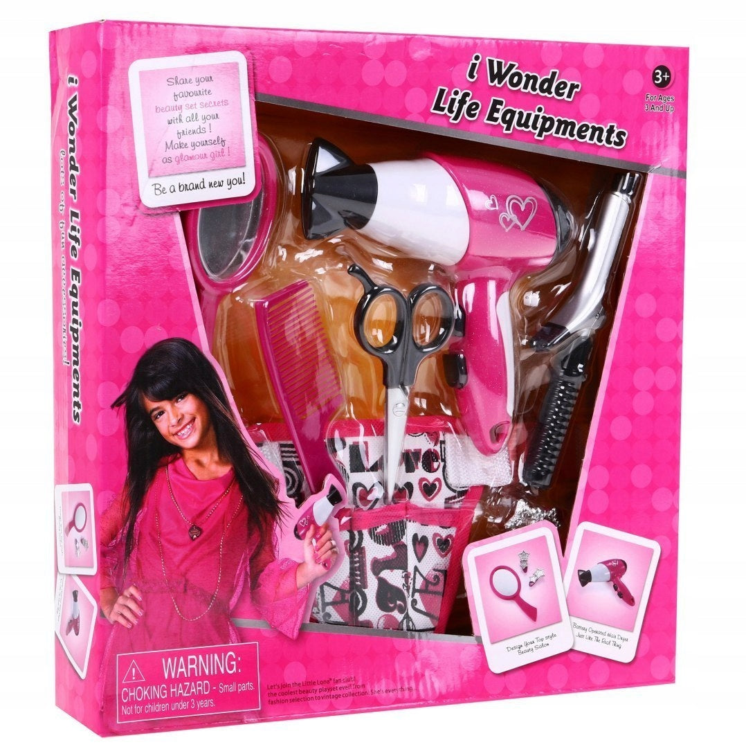 Set of Small Hairdresser HAIRDRESSING SET Brand no brand