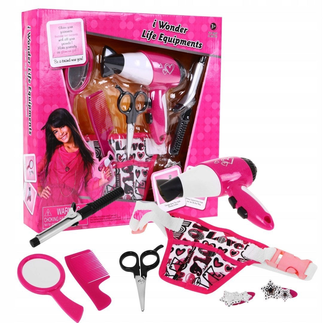 Set of Small Hairdresser HAIRDRESSING SET