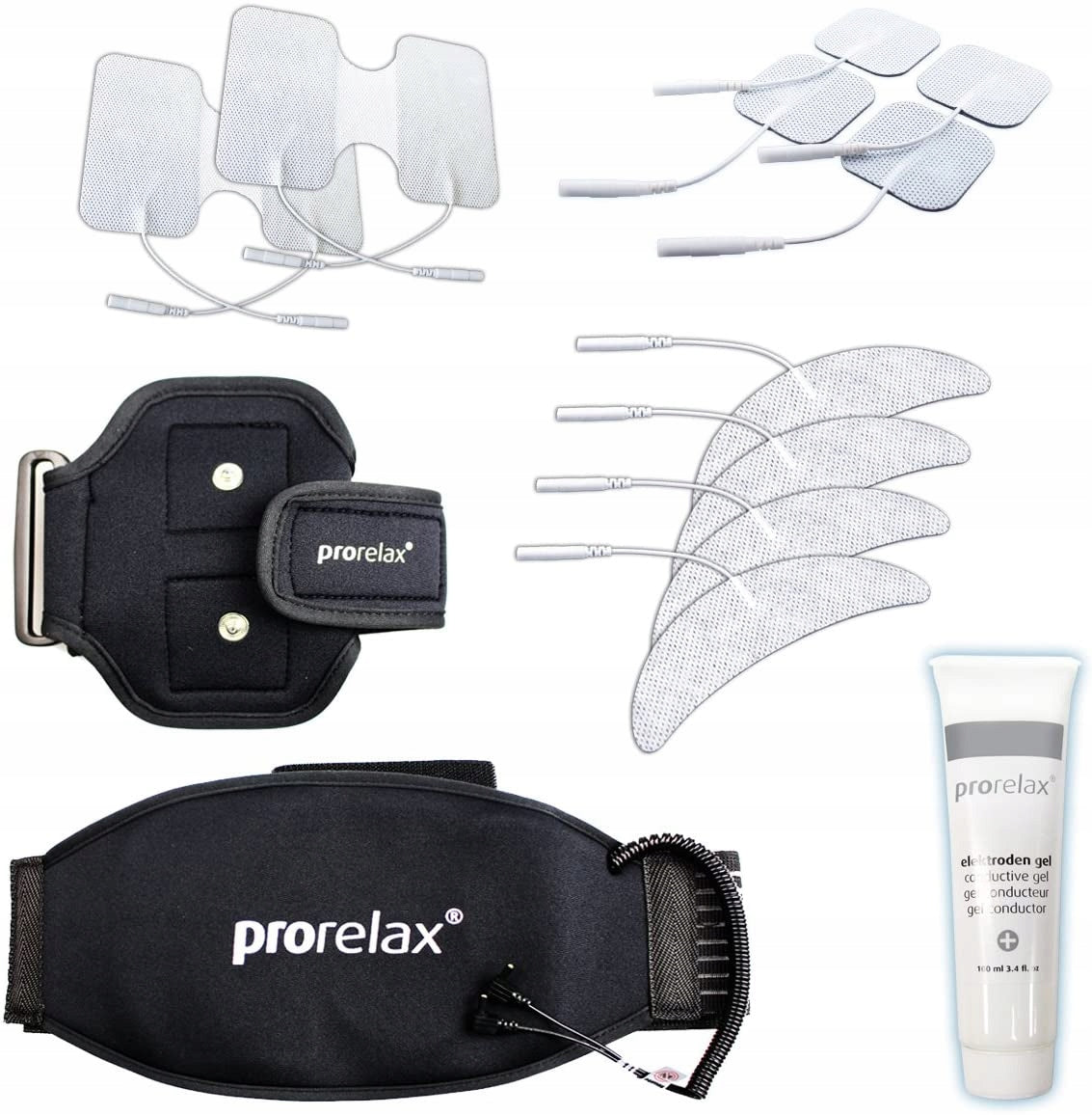 Set of accessories for electrostimulator Prorelax