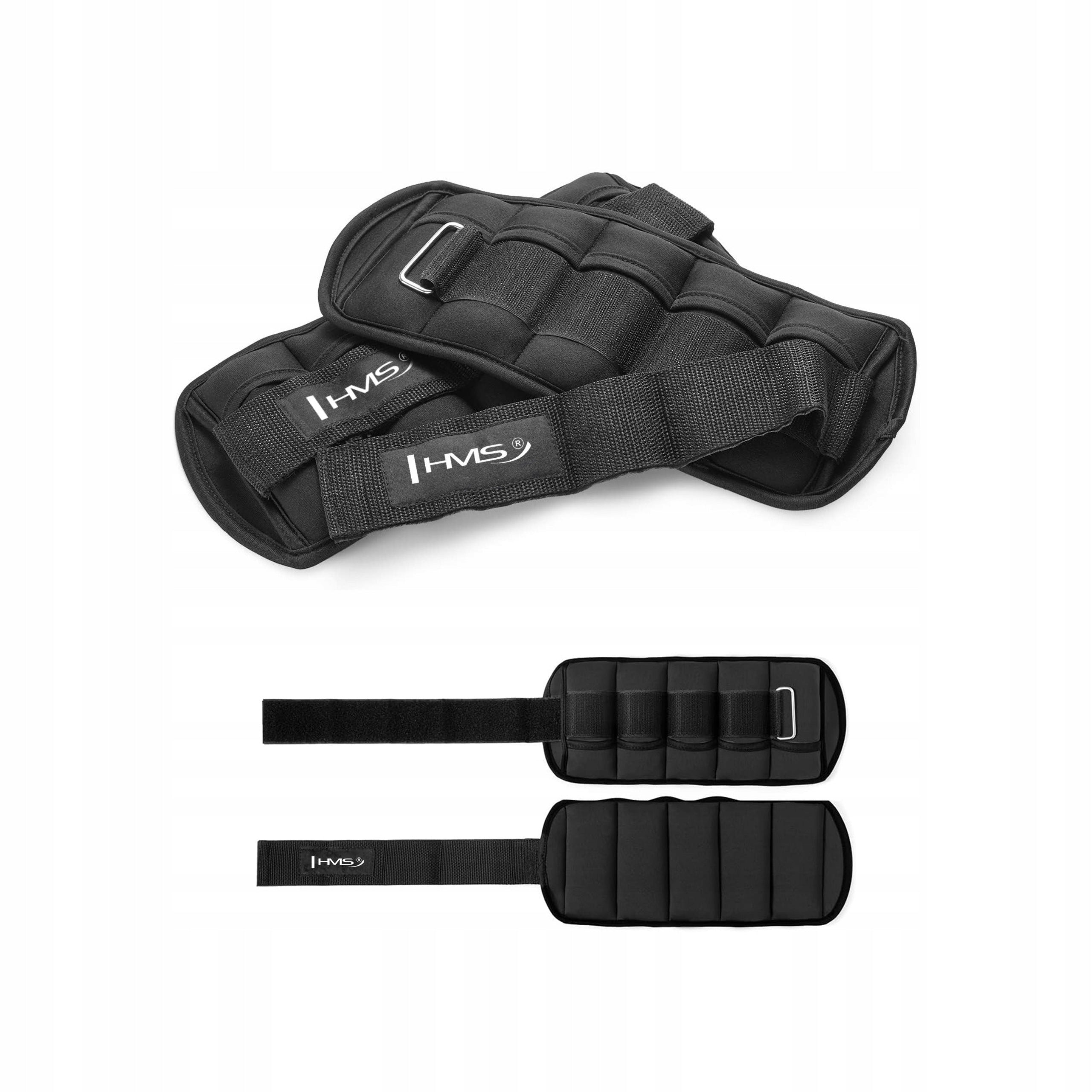 Set of ankle and wrist weights with weight adjustment 2x2kg HMS