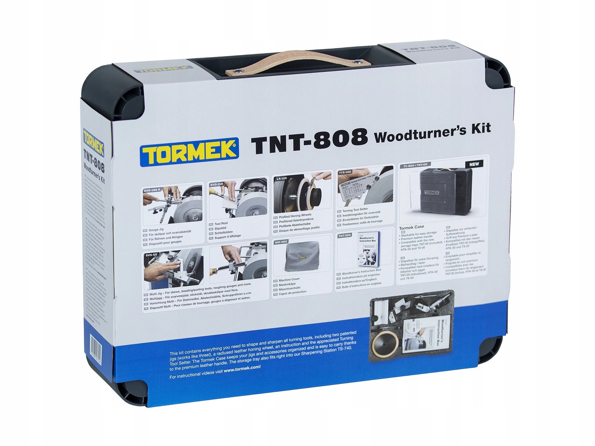 Set of attachments for sharpening chisels and turning knives Tormek TNT-808 Packaging status original