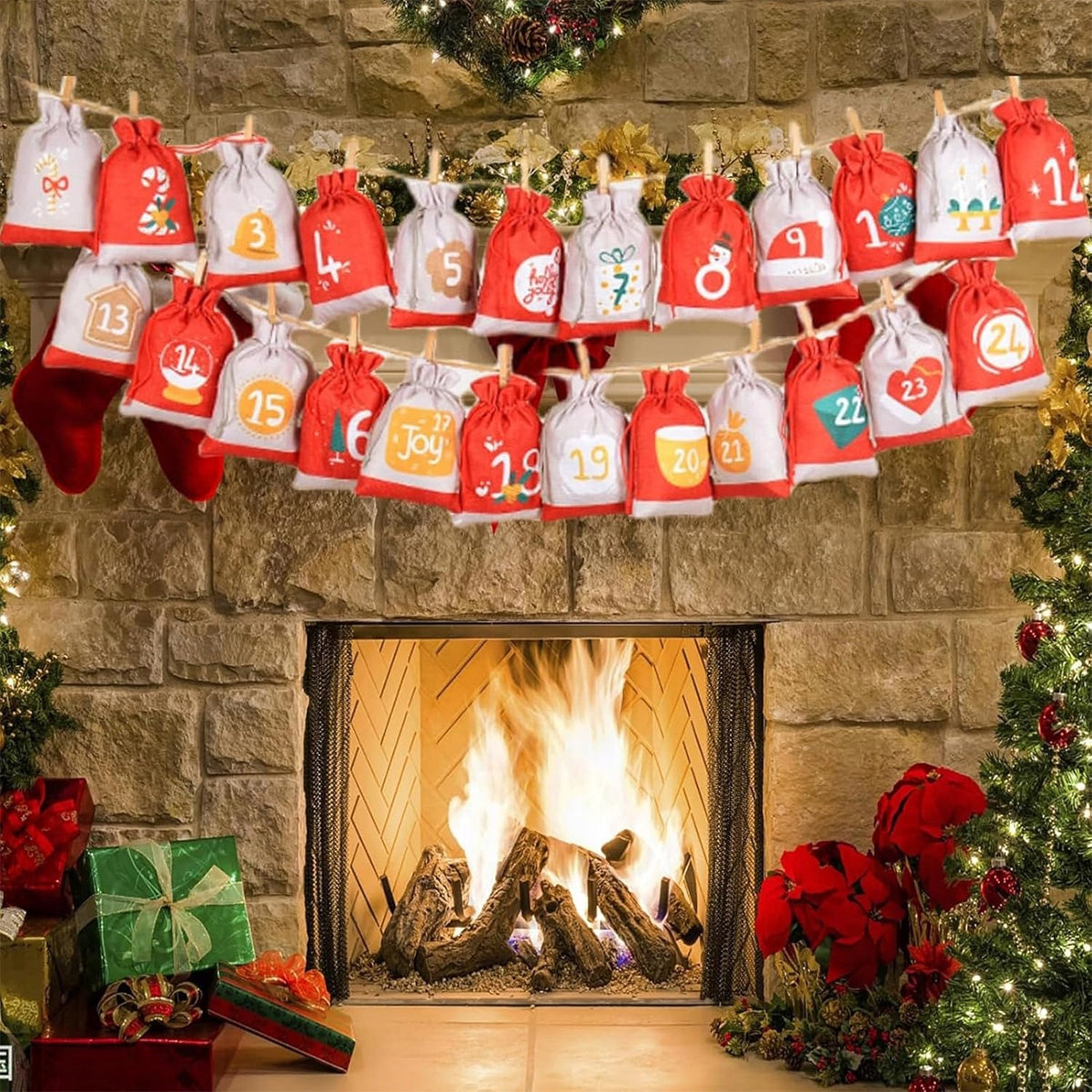 Set of bags filling the Advent calendar 2025 Manufacturer code 4048784586545