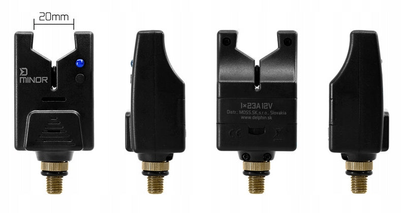 Set of bite alarms Delphin Minor 3+1 Manufacturer code 101003200