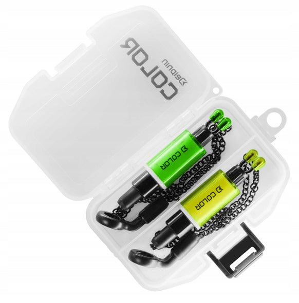 Set of bite indicators Delphin Hanger Color 2pcs - Green + Yellow Brand Delphin