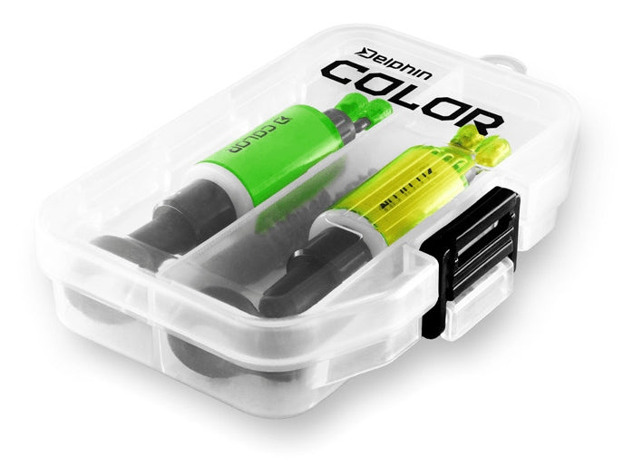 Set of bite indicators Delphin Hanger Color 2pcs - Green + Yellow Manufacturer code 101006492