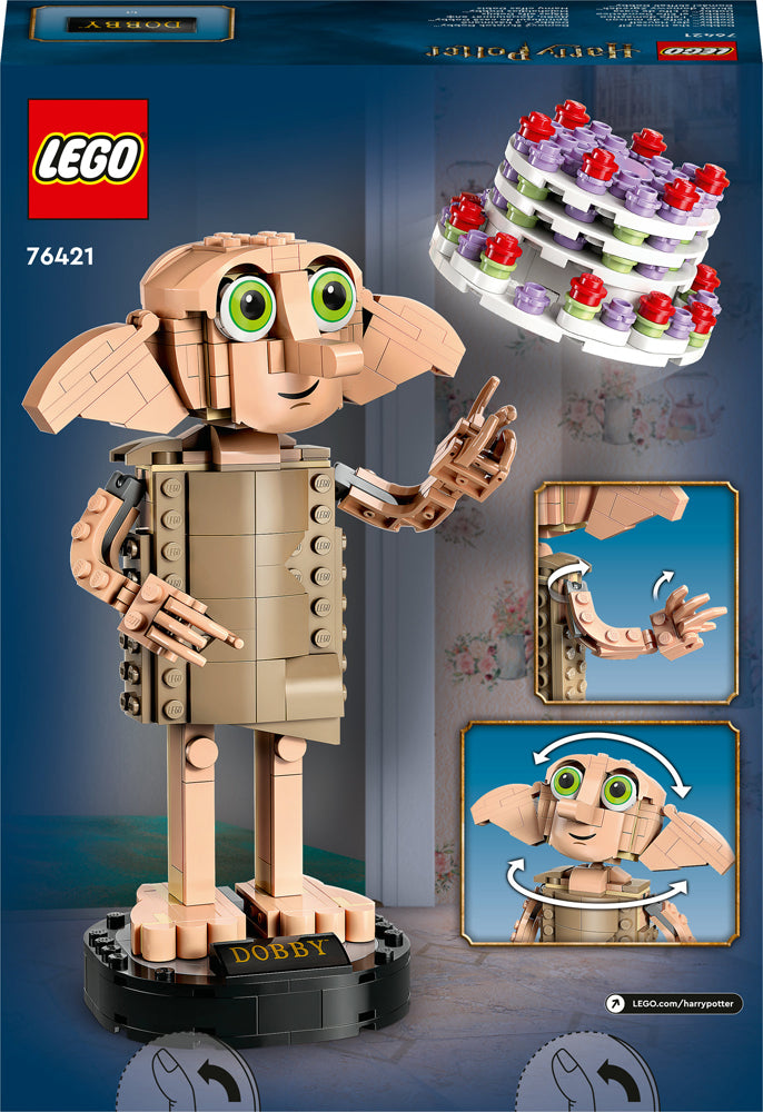 Set of blocks LEGO Harry Potter Domestic gnome Dobby 76421 Product number 76421