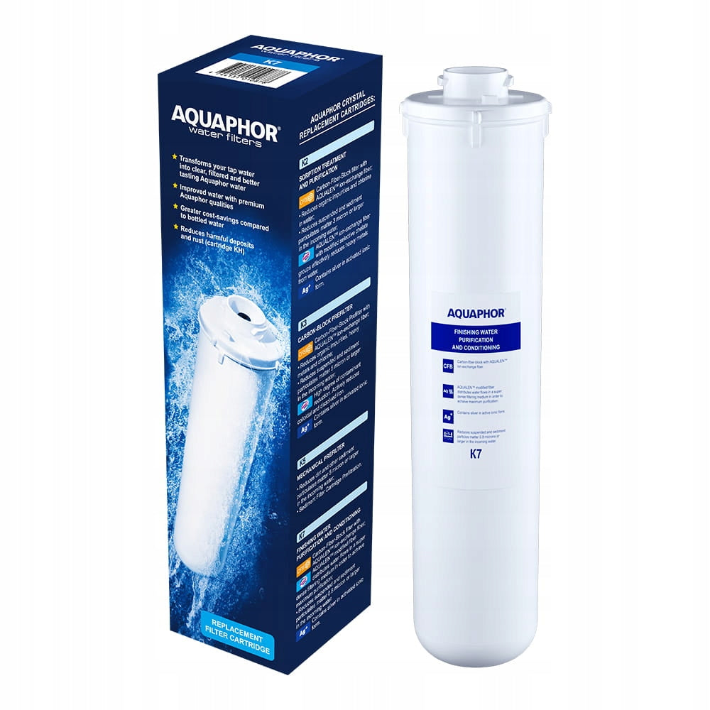 Set of cartridges AQUAPHOR K5 K2 K7 for water filter Crystal A set of 3 Manufacturer code k2+k5+k7