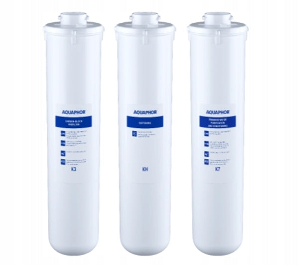 Set of cartridges Aquaphor K3-KH-K7 for Crystal H 3 pieces