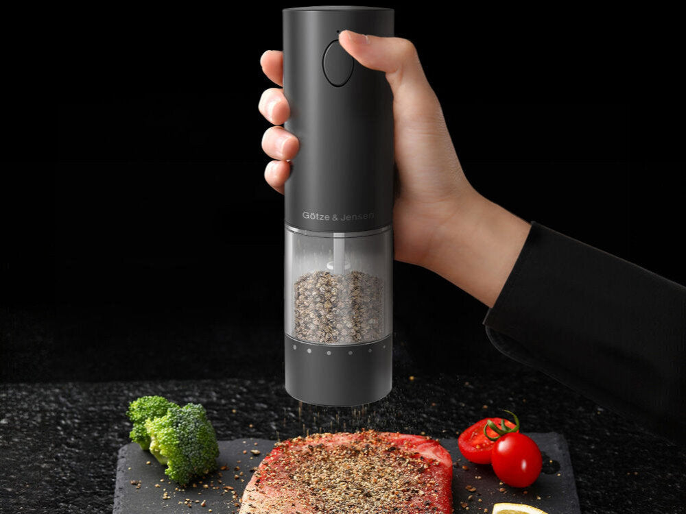 Set of electric grinders for spices GÖTZE & JENSEN KA420 Dominant color black