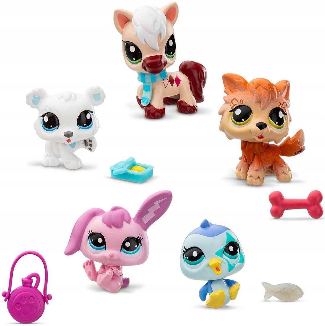 Set of figures LITTLEST PET SHOP Winter theme LPS00573 Character/Title Littlest Pet Shop