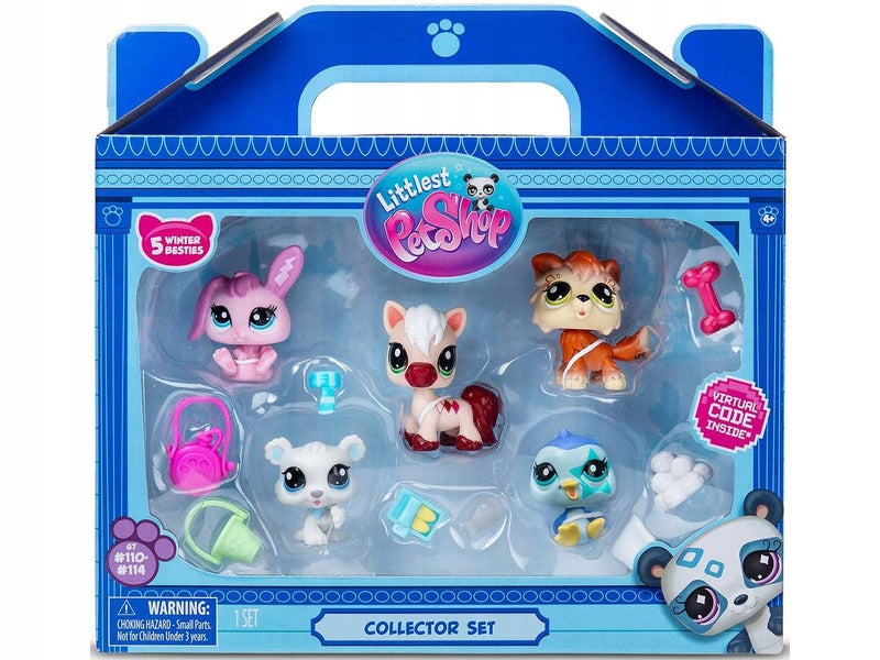 Set of figures LITTLEST PET SHOP Winter theme LPS00573