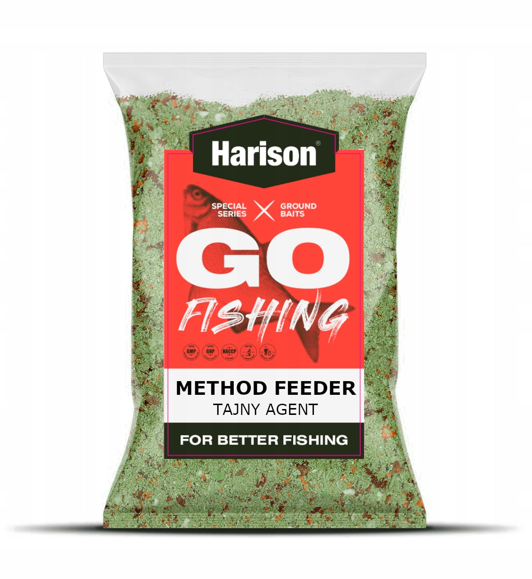 Set of fish baits Harison GO-FISHING MIX OF FLAVORS 5kg + BUCKET 5L mix carp Manufacturer code BOXGO-5