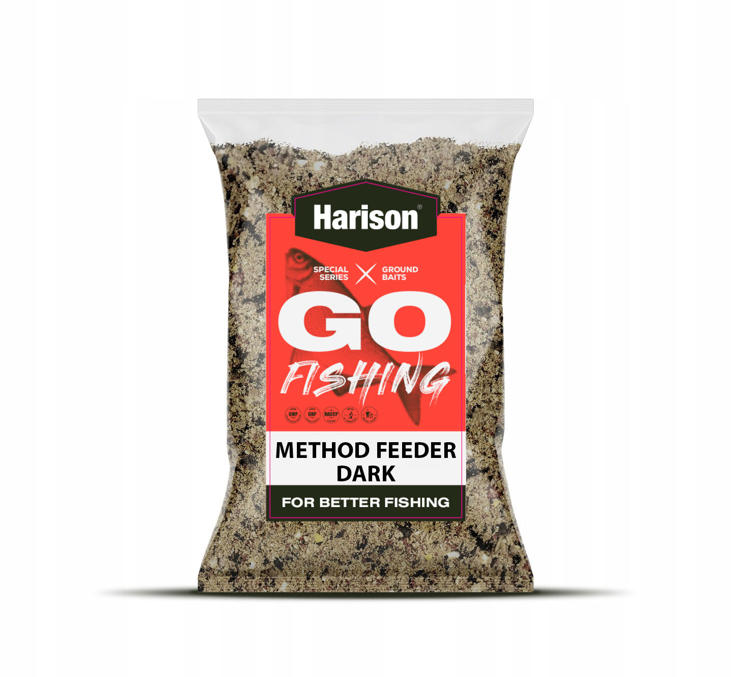 Set of fishing bait Harison GO-FIshing mix of flavors 9x1kg, feeder carp Packaging status original